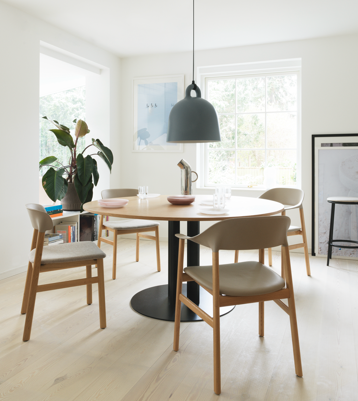 Normann Copenhagen - Scala eetkamertafel 130 cm - BUITENKANSJE