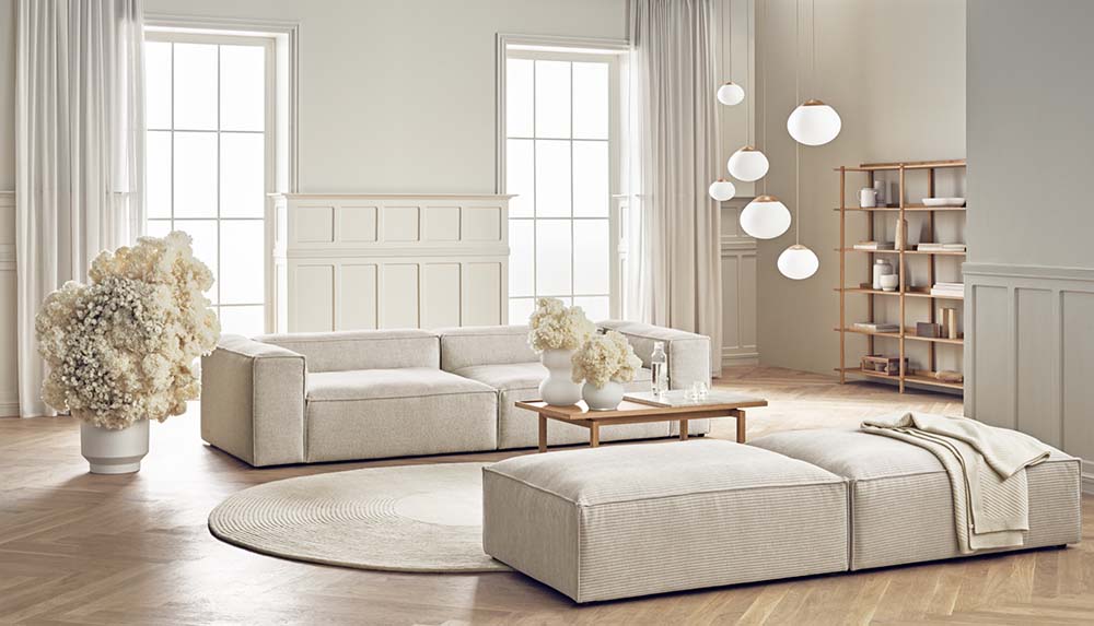 Bolia - Cosima poef groot 100 cm