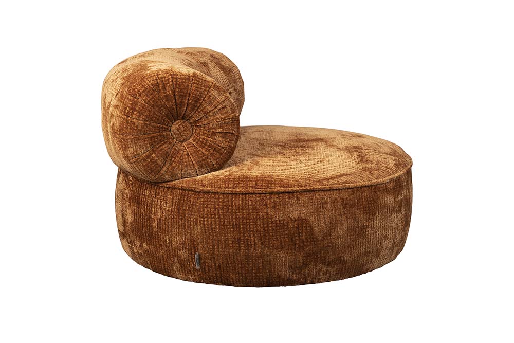DutchBone - Tilbury Loungestoel Burned Orange