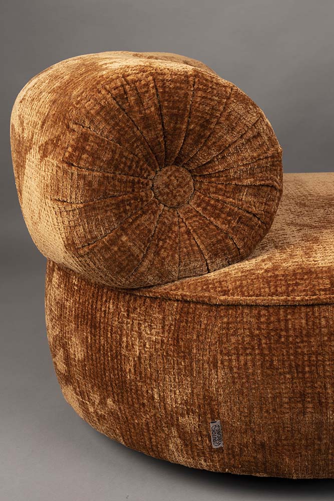 DutchBone - Tilbury Loungestoel Burned Orange