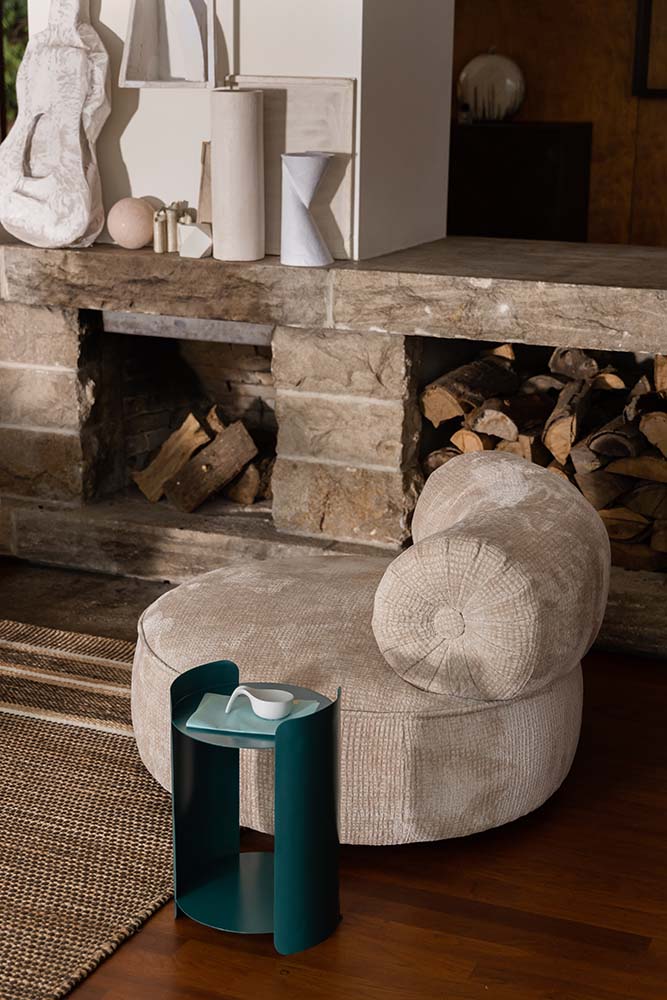 DutchBone - Tilbury Loungestoel Naturel Beige