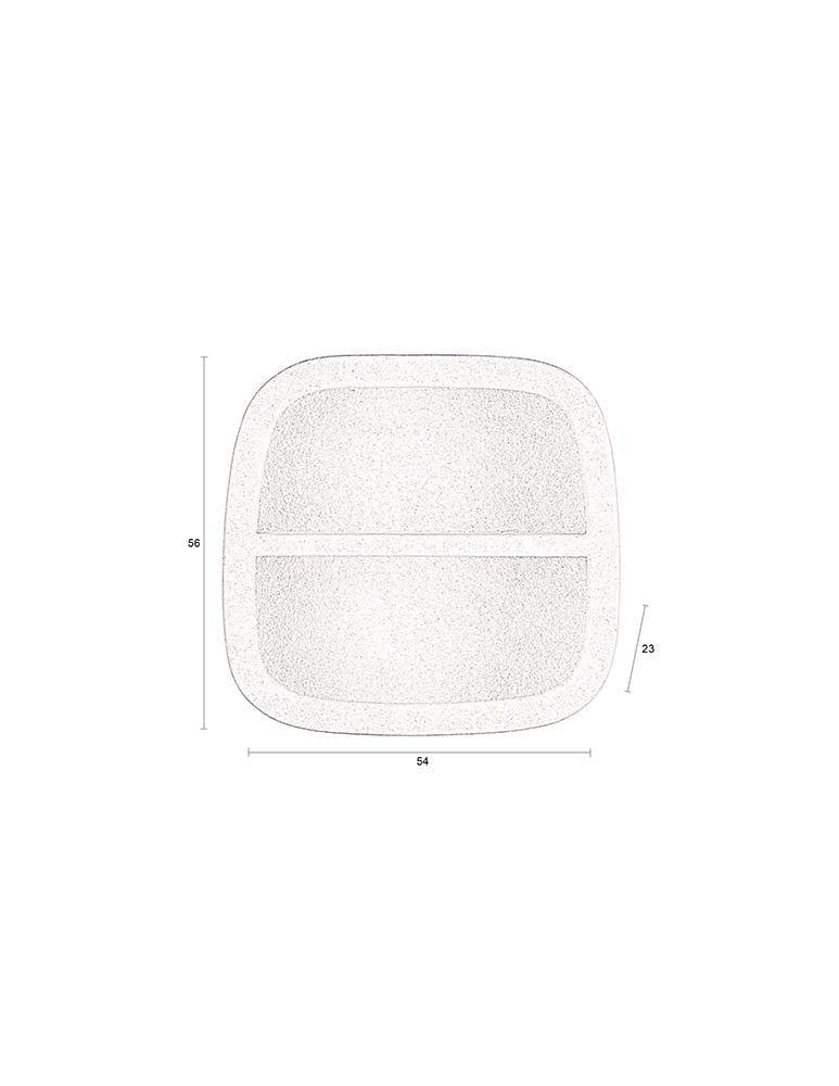 DutchBone - Veda Wandkast 1 Plank Midden