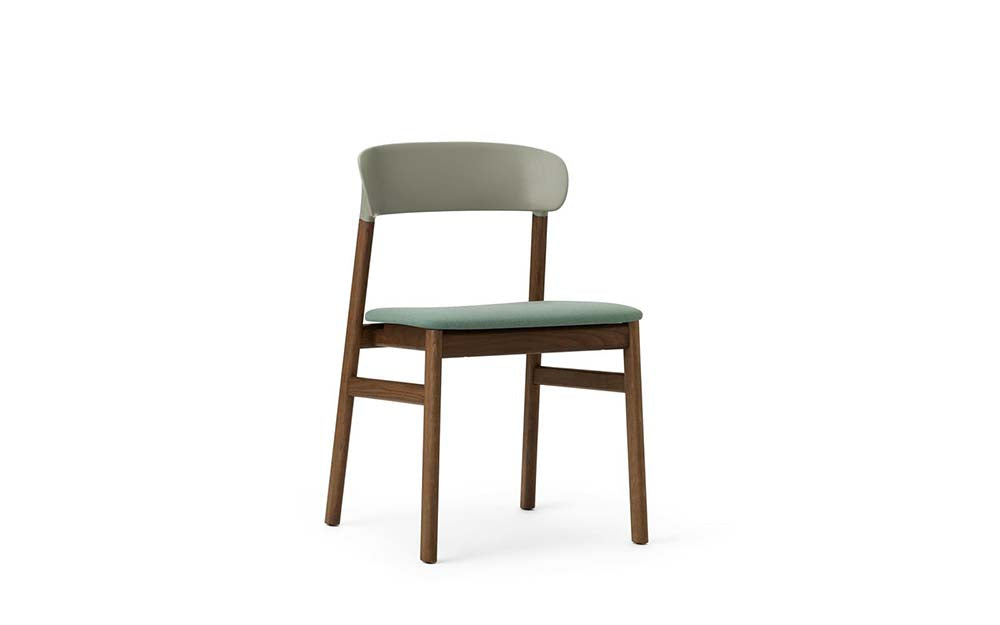 Normann Copenhagen - Herit eetkamerstoel gestoffeerd eiken smoked (set van 2)