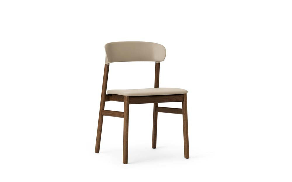 Normann Copenhagen - Herit eetkamerstoel gestoffeerd eiken smoked (set van 2)