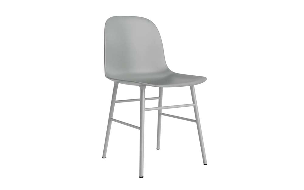 Normann Copenhagen - Form eetkamerstoel onderstel staal (set van 2)