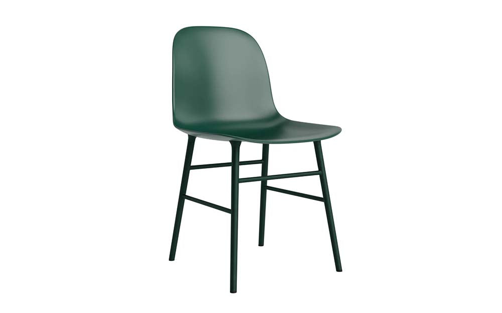 Normann Copenhagen - Form eetkamerstoel onderstel staal (set van 2)
