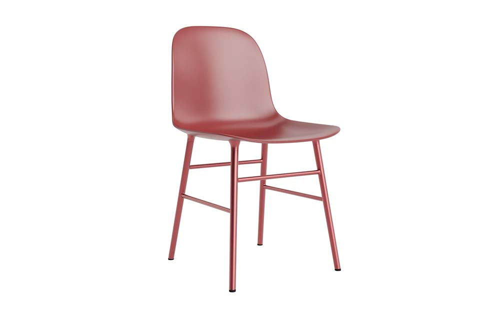 Normann Copenhagen - Form eetkamerstoel onderstel staal (set van 2)