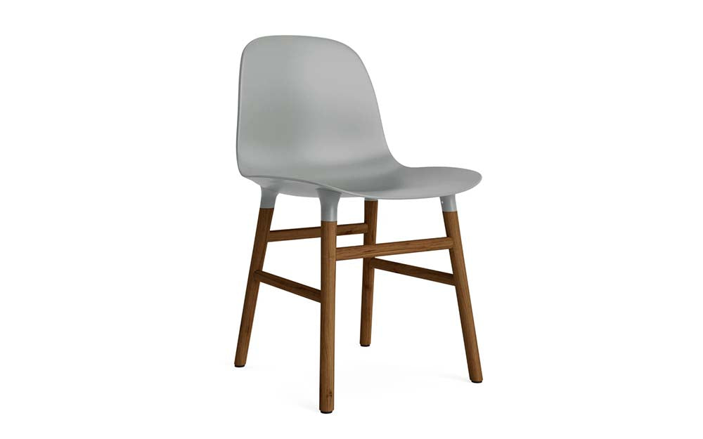 Normann Copenhagen - Form eetkamerstoel walnoot (set van 2)