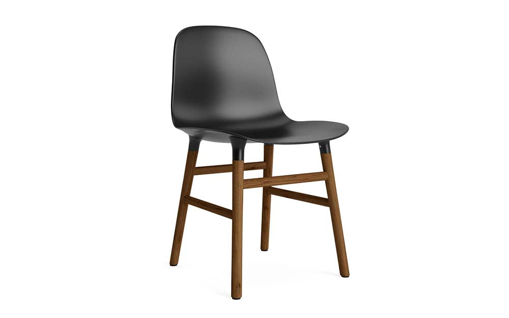 Normann Copenhagen - Form eetkamerstoel walnoot (set van 2)