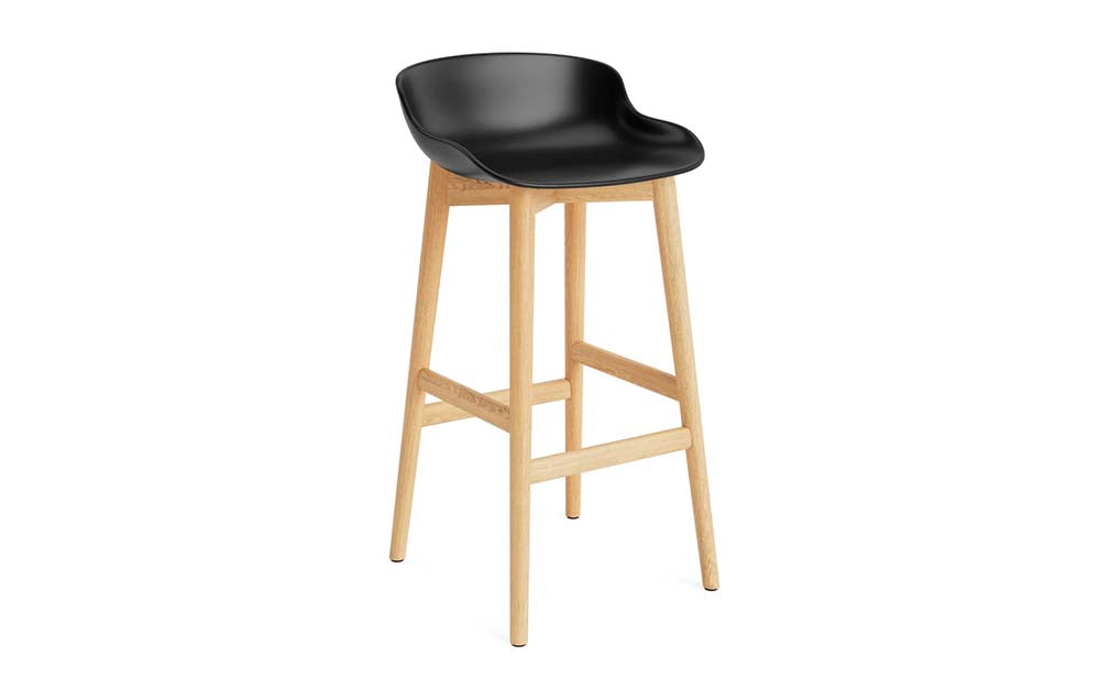 Normann Copenhagen - Hyg barkruk 75 cm eiken (set van 2)