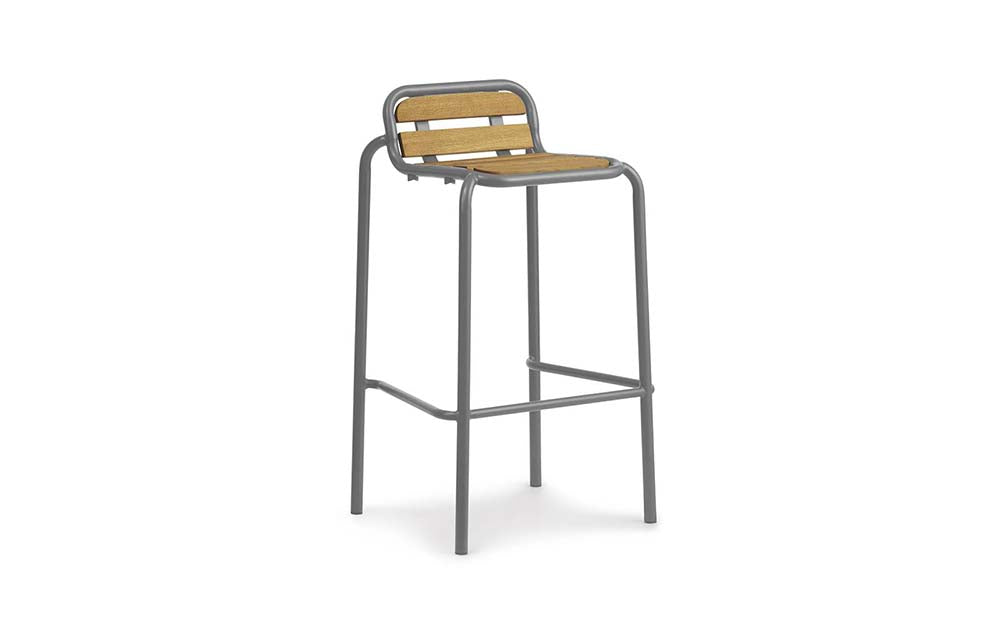 Normann Copenhagen - Vig barkruk 75 cm Robinia (set van 2)