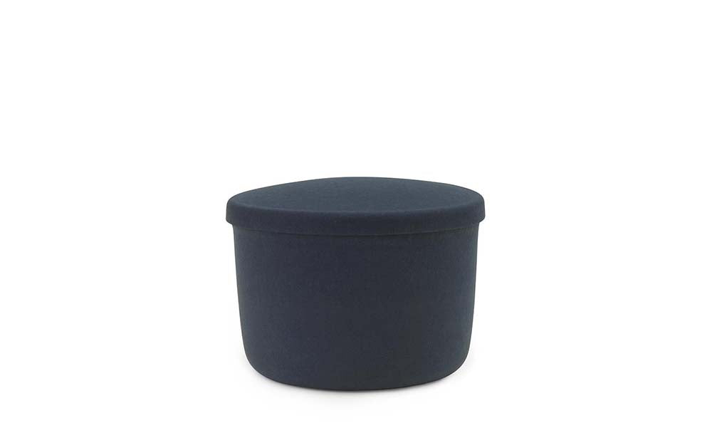 Normann Copenhagen - Hide poef opberger small