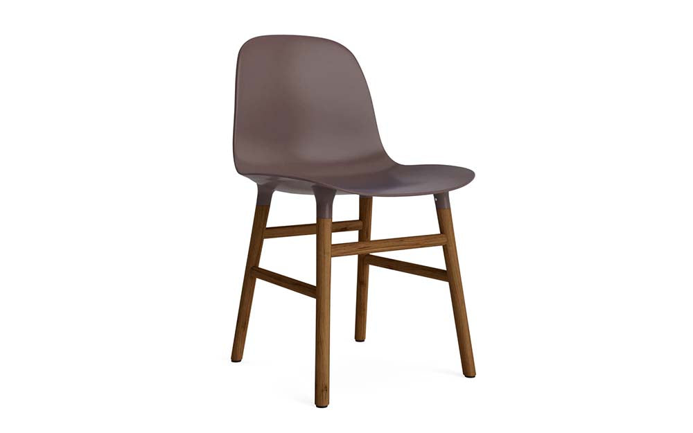 Normann Copenhagen - Form eetkamerstoel walnoot (set van 2)