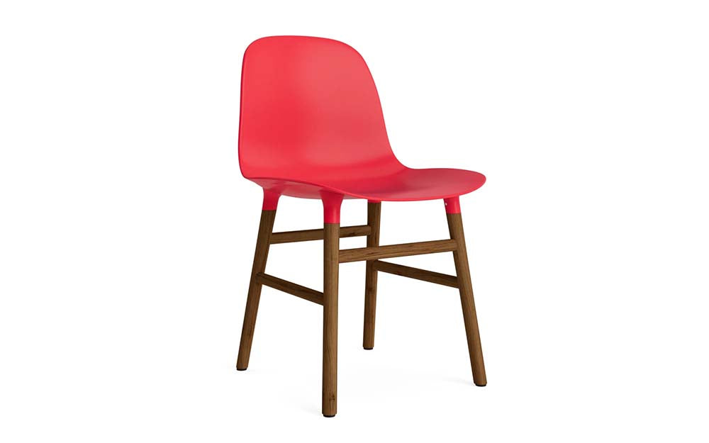 Normann Copenhagen - Form eetkamerstoel walnoot (set van 2)