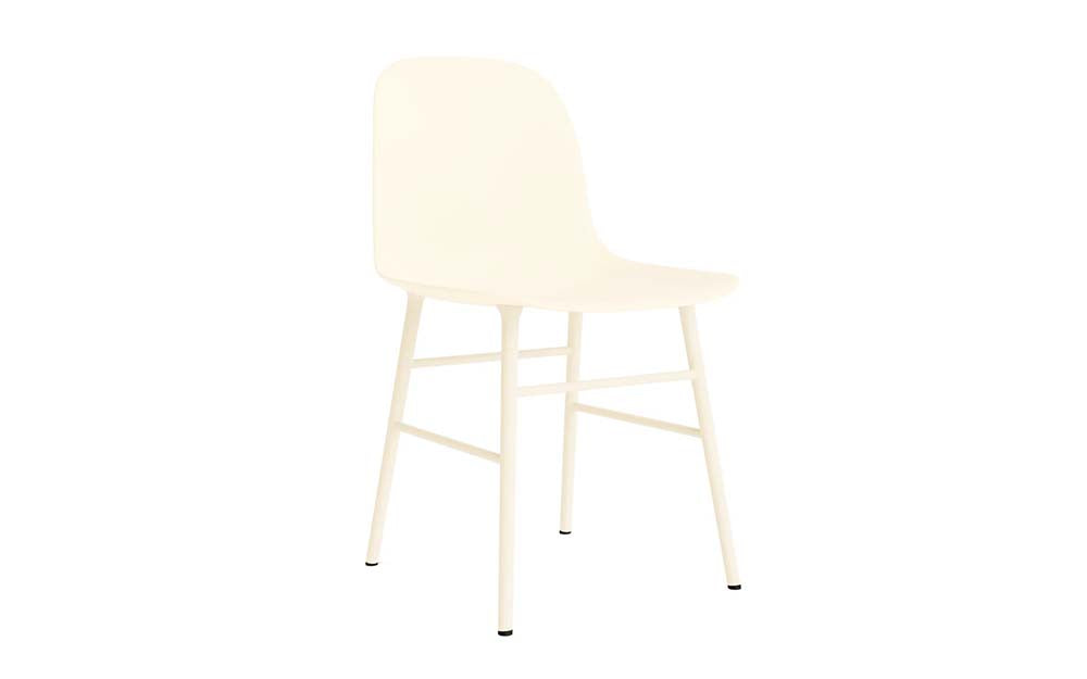Normann Copenhagen - Form eetkamerstoel onderstel staal (set van 2)