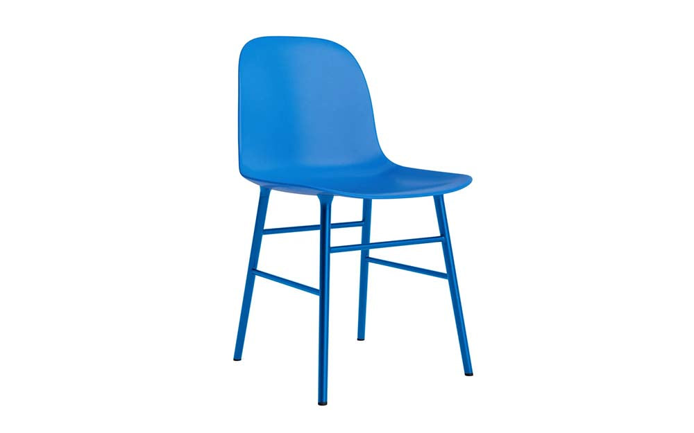 Normann Copenhagen - Form eetkamerstoel onderstel staal (set van 2)