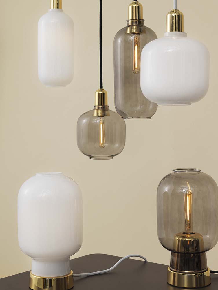 Normann Copenhagen - Amp hanglamp messing small