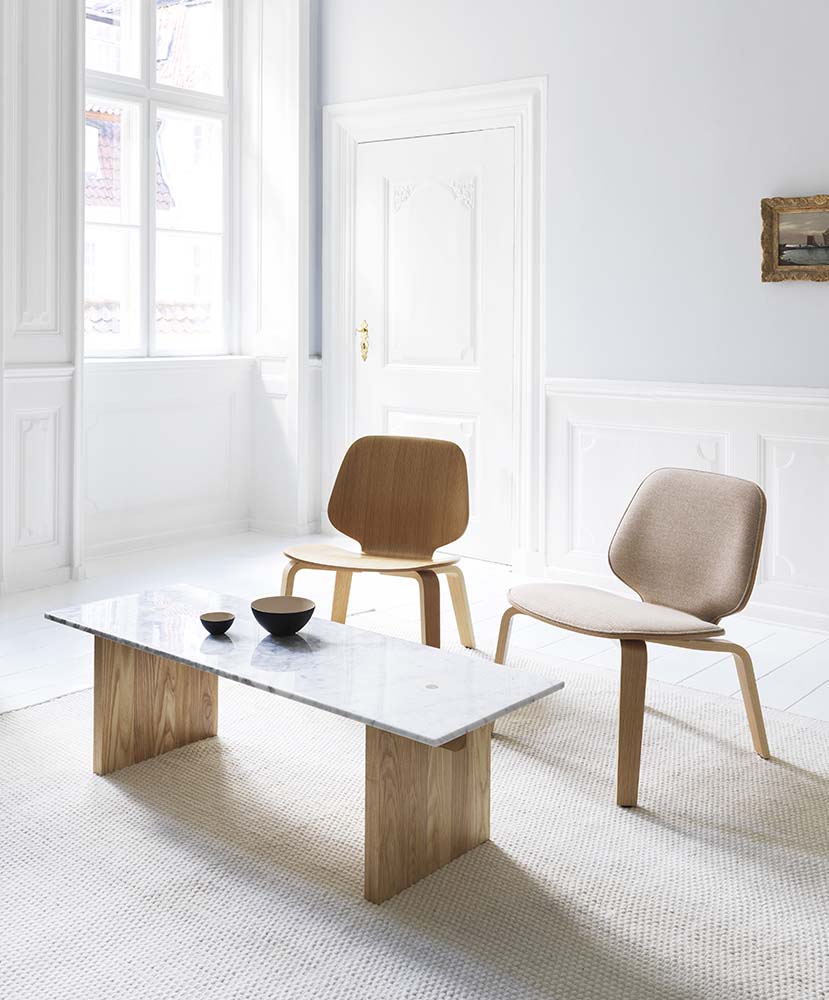 Normann Copenhagen - My Chair lounge stoel eiken