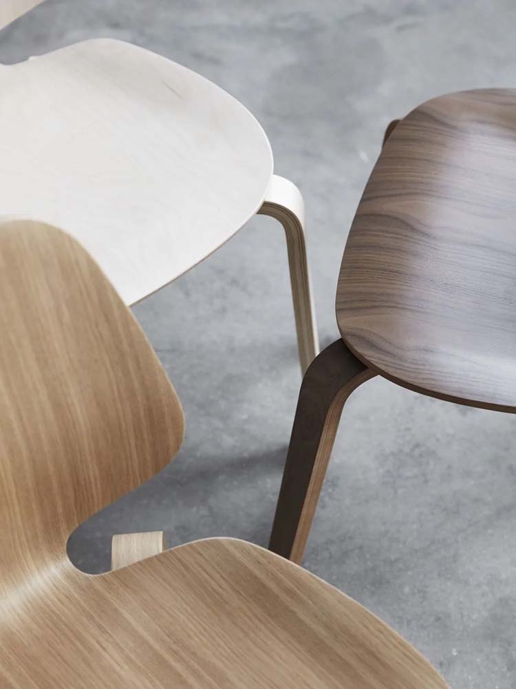Normann Copenhagen - My Chair eetkamerstoel eiken (set van 2)