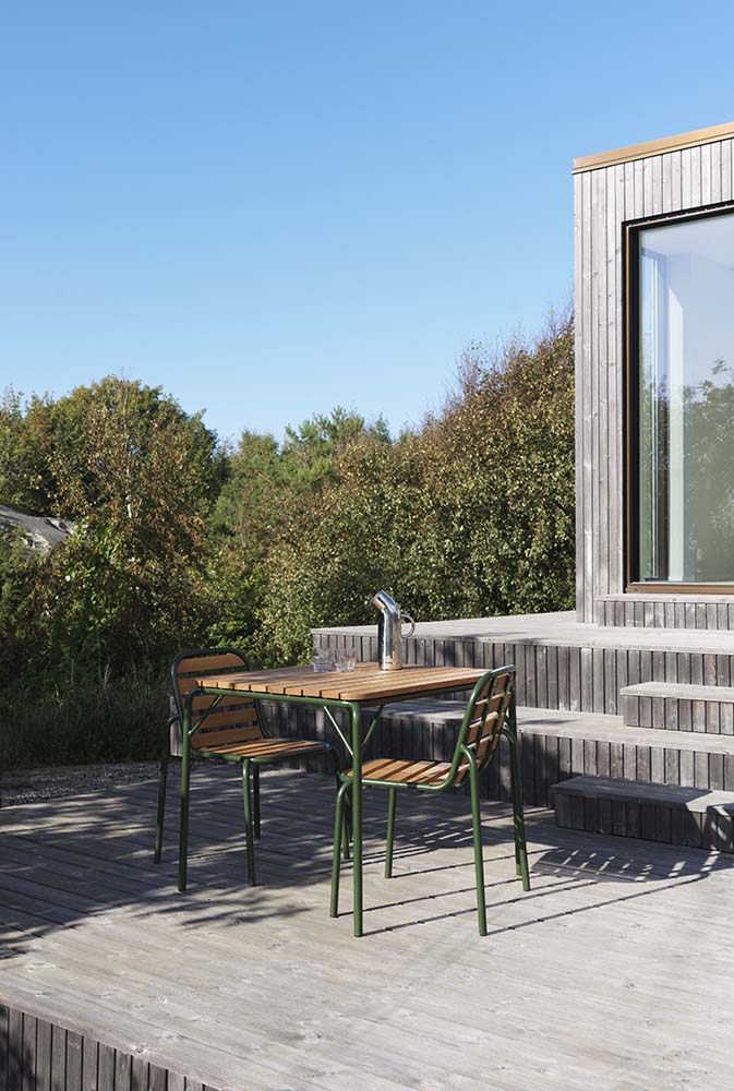 Normann Copenhagen - Vig tuintafel 80 cm Robinia