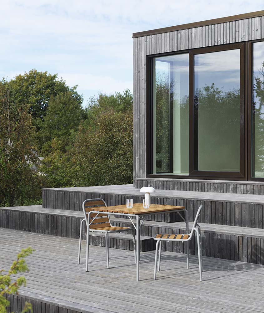 Normann Copenhagen - Vig tuintafel 80 cm Robinia