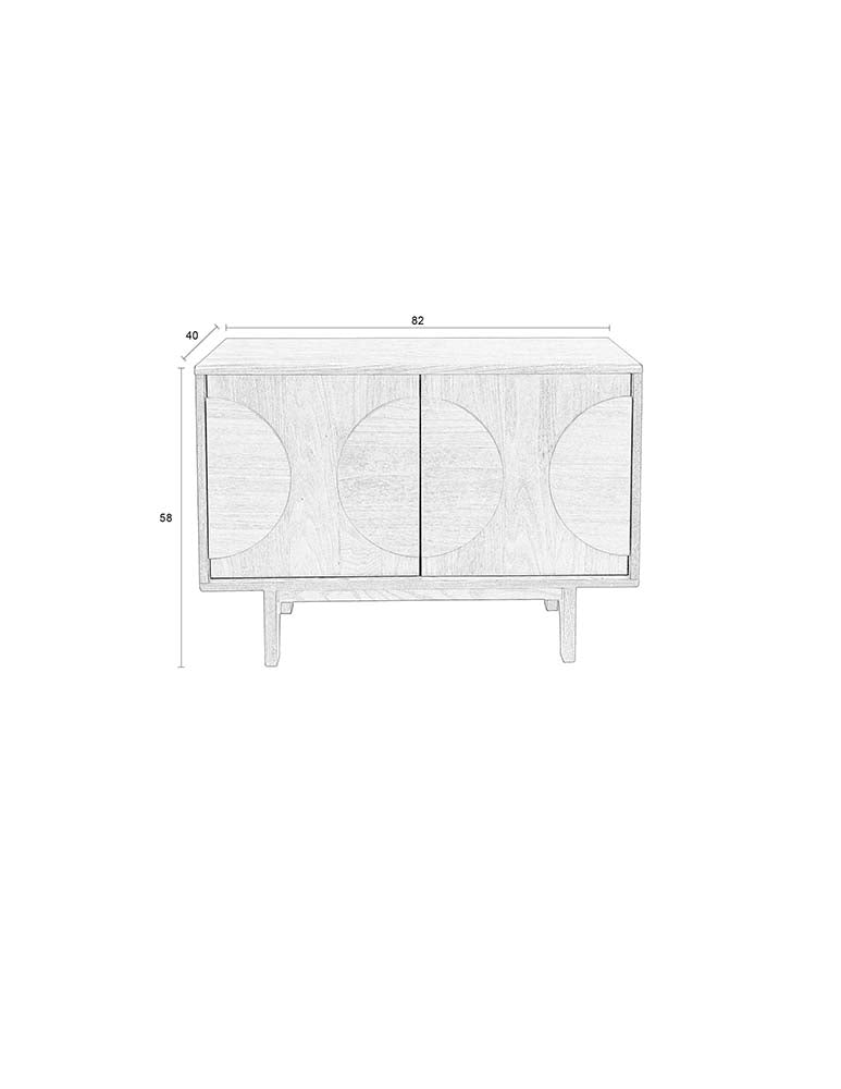 Zuiver - Groove dressoir 2 deuren
