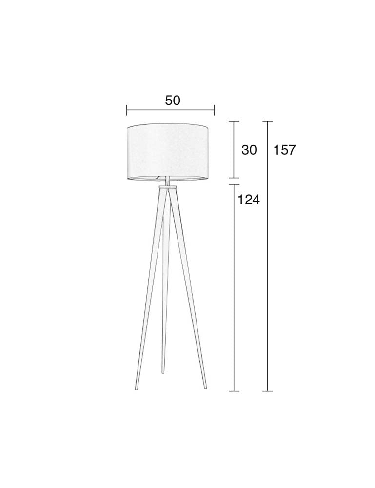 Zuiver - Tripod vloerlamp