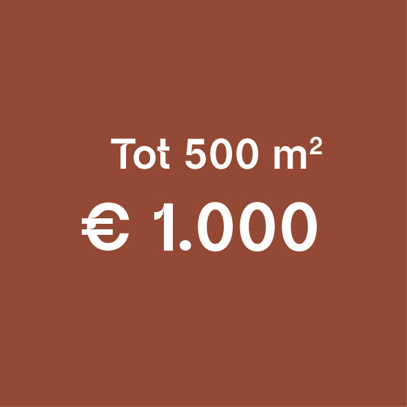 Plattegrond ontwerp Tot 500 m2