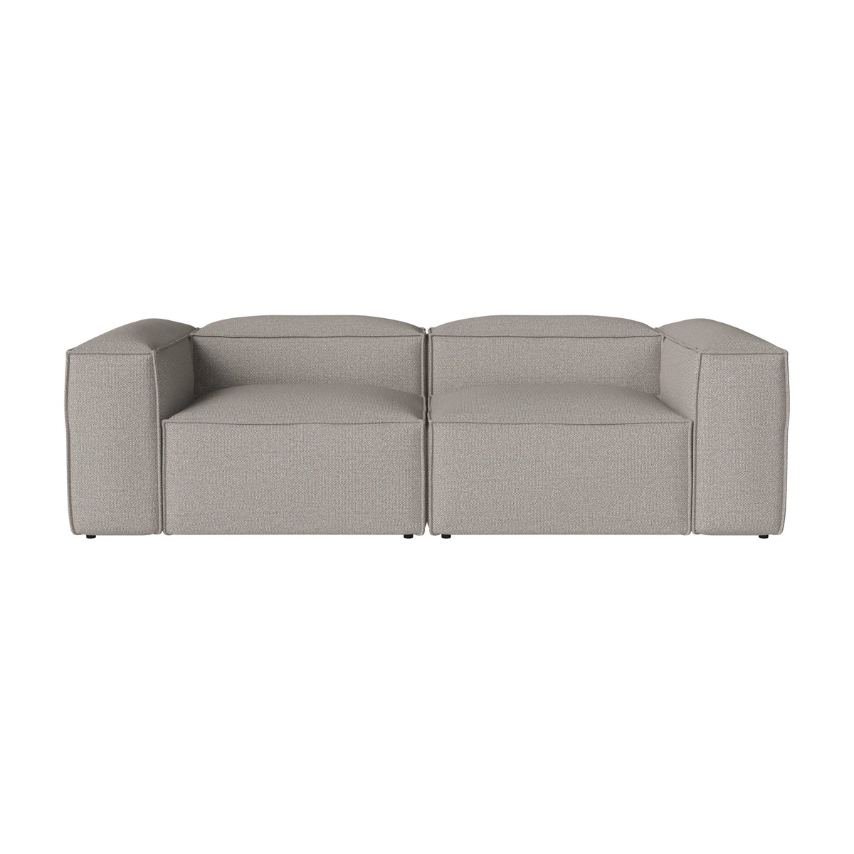 Bolia Cosima 2-zitsbank monza - bouclé - grey white, 00-054-01_00174