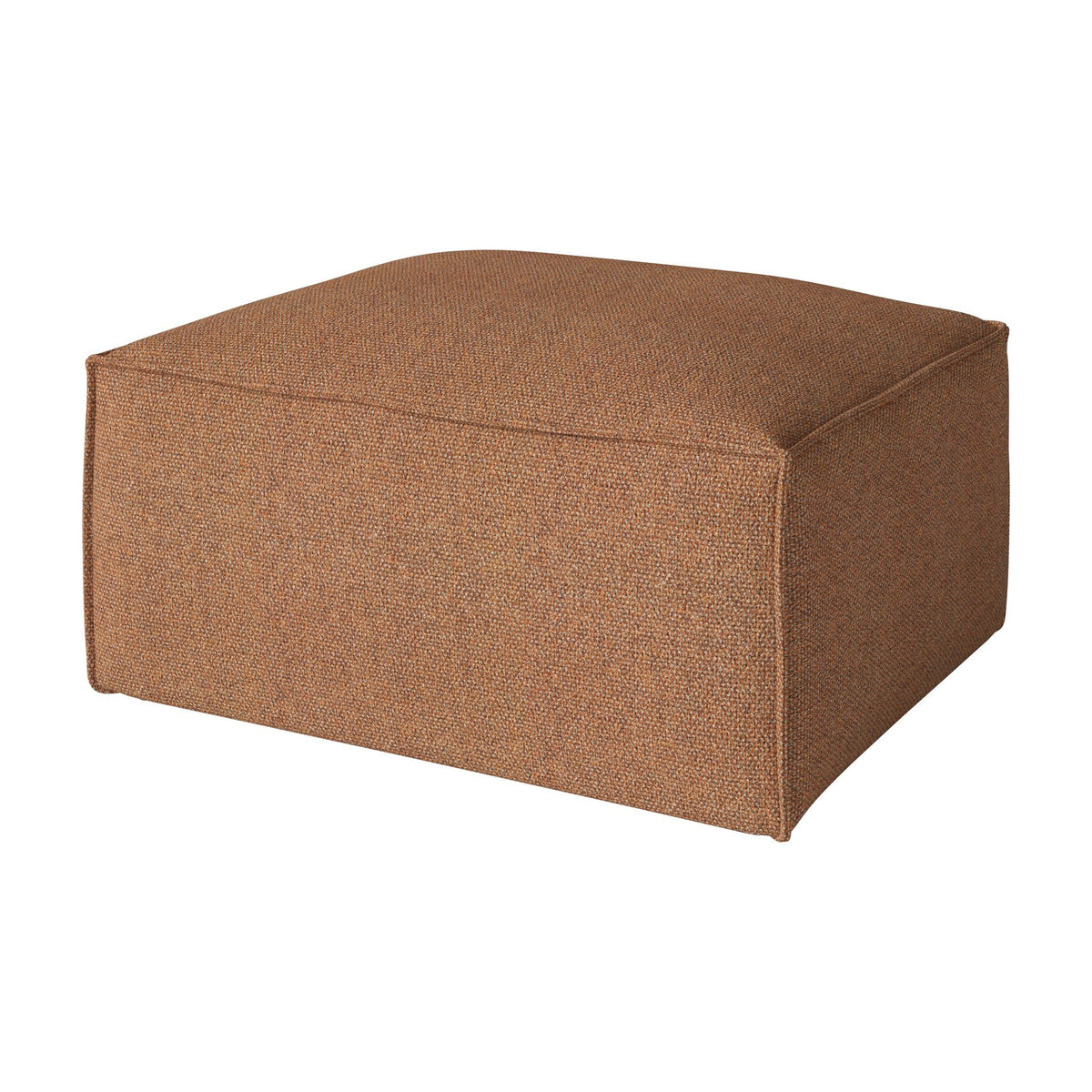 Bolia Cosima poef klein 100 cm monza - bouclé - amber schuin aanzicht, 02-054-01_00277