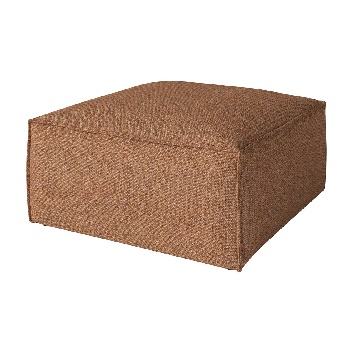 Bolia Cosima poef klein 120 cm monza - bouclé - amber schuin aanzicht, 02-069-01_00272