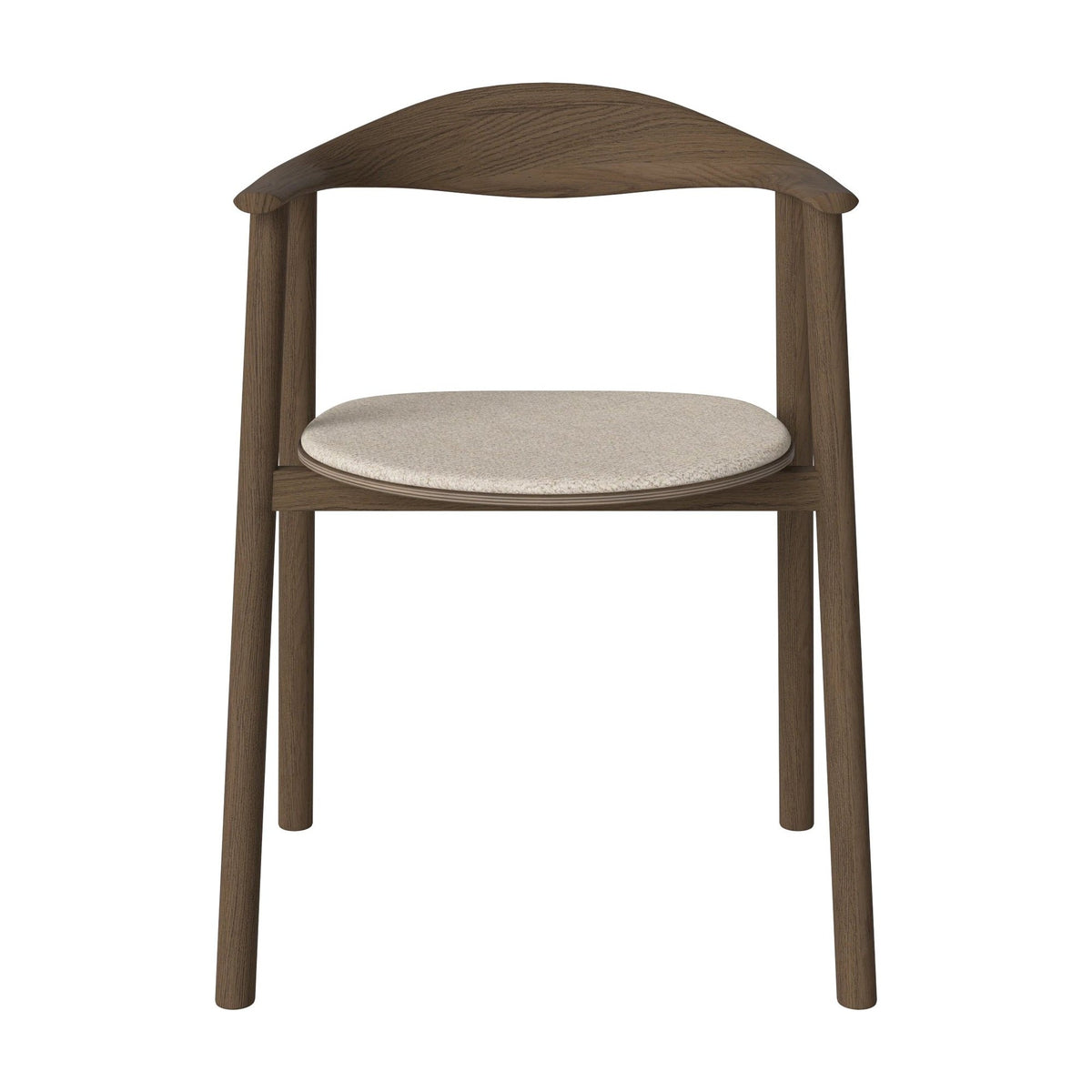 Bolia Swing Monza - Bouclé, Beige, Donker geolied eiken, 02-103-11_00132