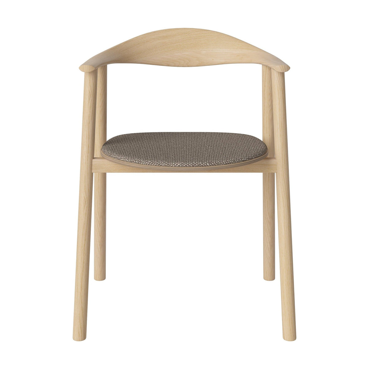 Bolia Swing Monza - Bouclé, Light Brown, Wit gepigmenteerd geolied eiken, 02-103-11_00218