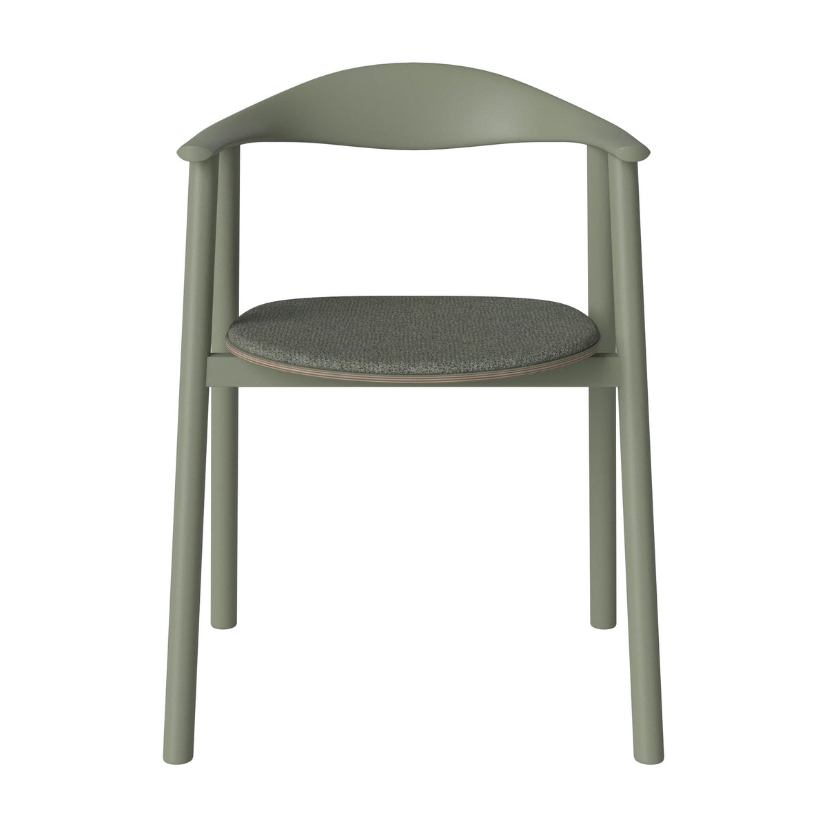 Bolia Swing Donkergroen gelakt eiken met Monza Sea Green, 02-103-12_00002