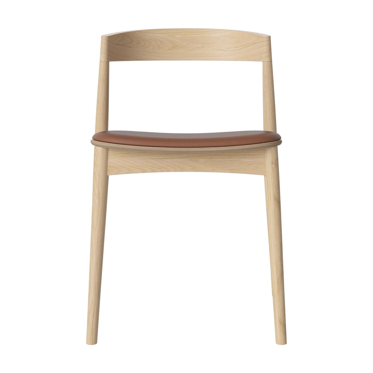 Bolia Kite Quattro - Leer, Cognac, Wit gepigmenteerd geolied eiken, 02-118-05_00022