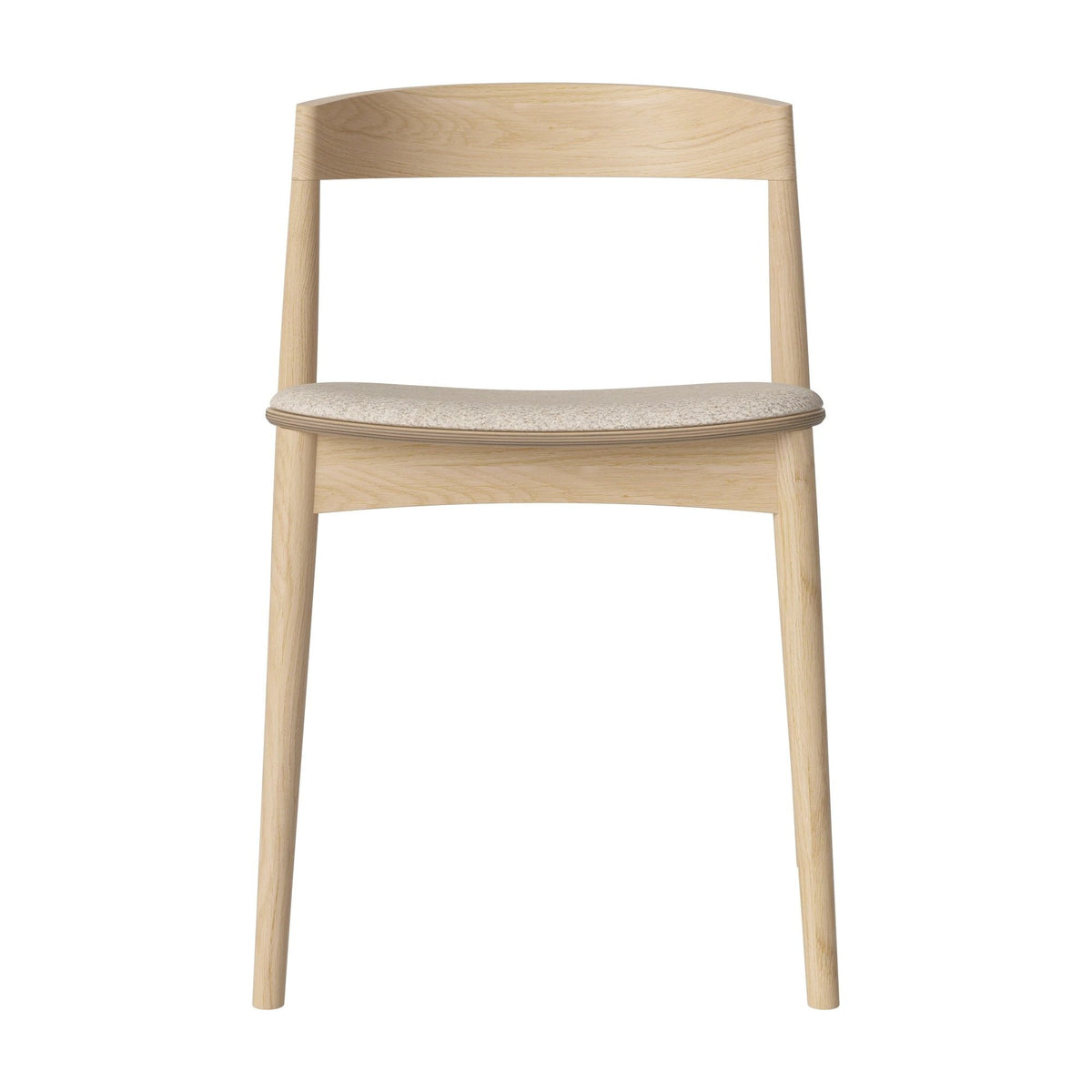 Bolia Kite Monza - Bouclé, Beige, Wit gepigmenteerd geolied eiken, 02-118-05_00059