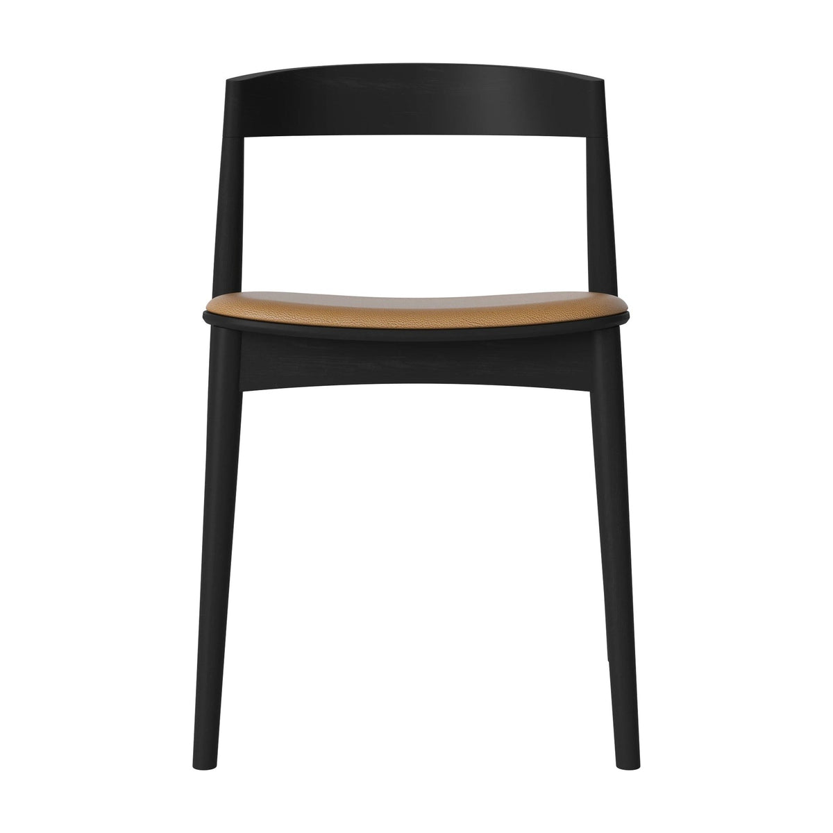 Bolia Kite Quattro - Leer, Light Cognac, Zwart gelakt eiken, 02-118-05_00119