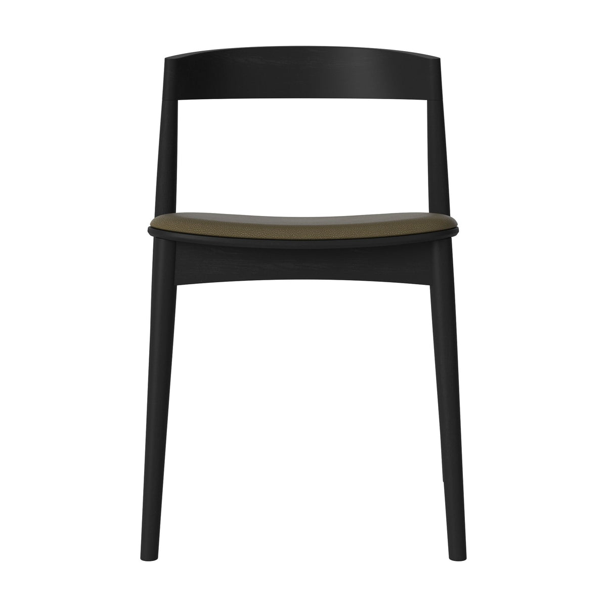 Bolia Kite Quattro - Leer, Green, Zwart gelakt eiken, 02-118-05_00195