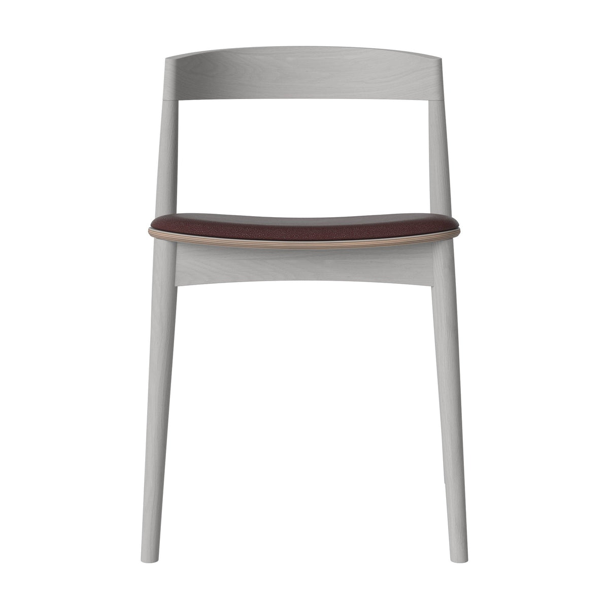 Bolia Kite Quattro - Leer, Burgundy, Grijs gelakt eiken, 02-118-05_00251