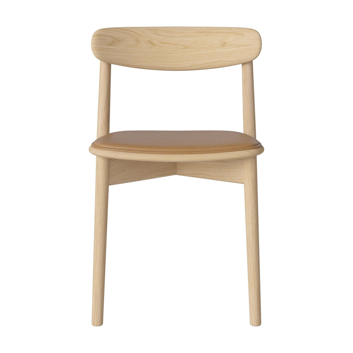 Bolia Merge Quattro - Leer, Light Cognac, Wit gepigmenteerd geolied eiken, 02-119-05_00222