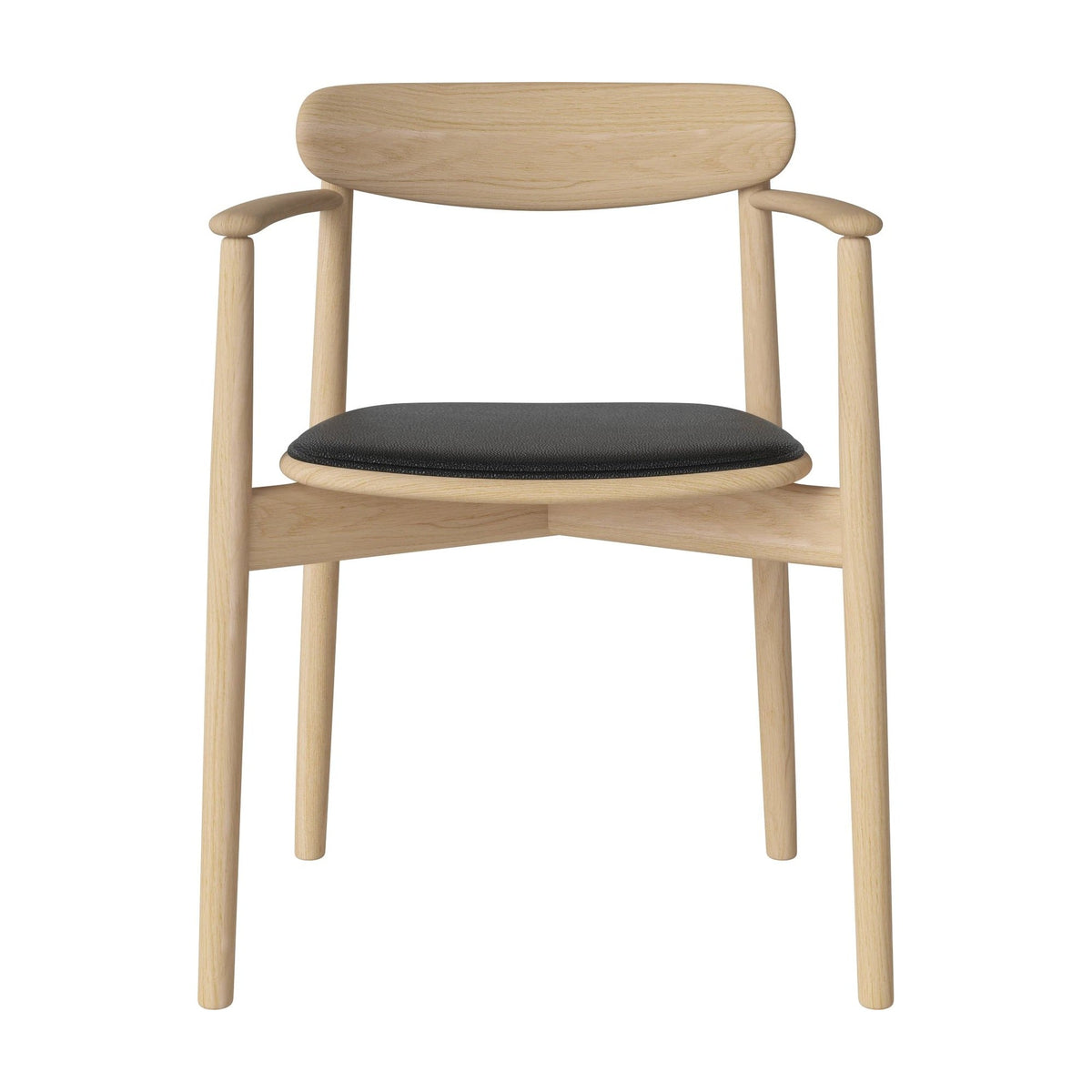 Bolia Merge Quattro - Leer, Black, Wit gepigmenteerd geolied eiken, 02-119-06_00020