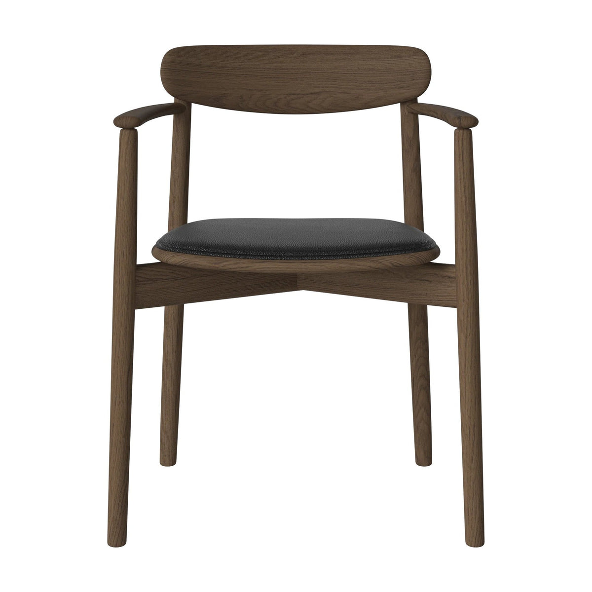 Bolia Merge Quattro - Leer, Black, Donker geolied eiken, 02-119-06_00088