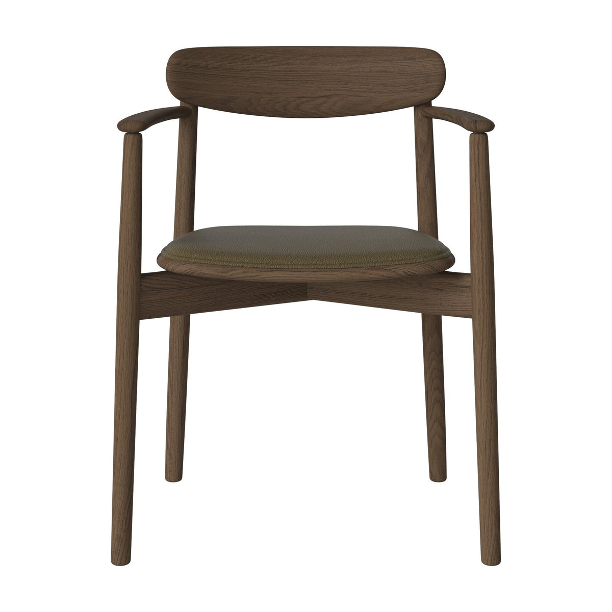 Bolia Merge Quattro - Leer, Green, Donker geolied eiken, 02-119-06_00177