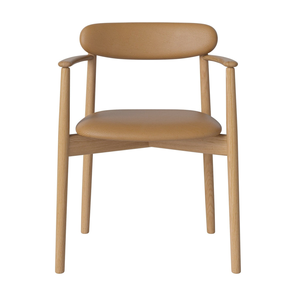 Bolia Merge Quattro - Leer, Light Cognac, Geolied eiken, 02-119-08_00105