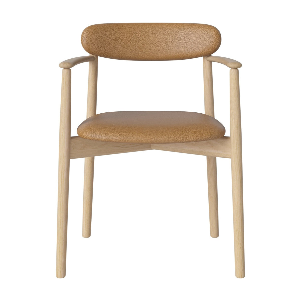 Bolia Merge Quattro - Leer, Light Cognac, Wit gepigmenteerd geolied eiken, 02-119-08_00107