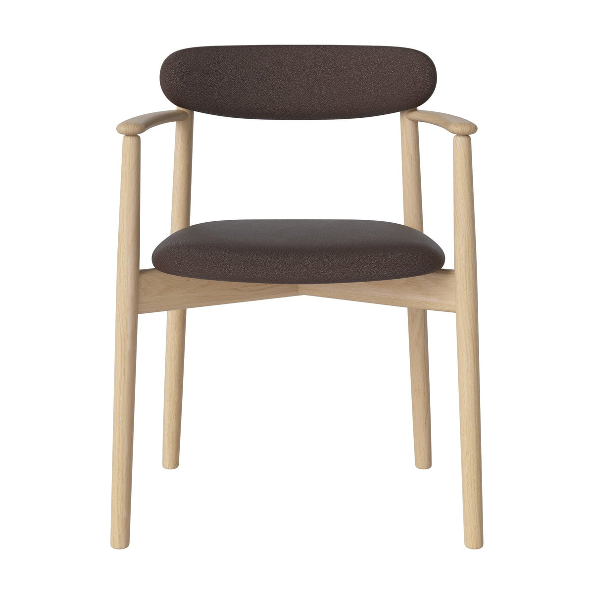 Bolia Merge Quattro - Leer, Brown, Wit gepigmenteerd geolied eiken, 02-119-08_00158