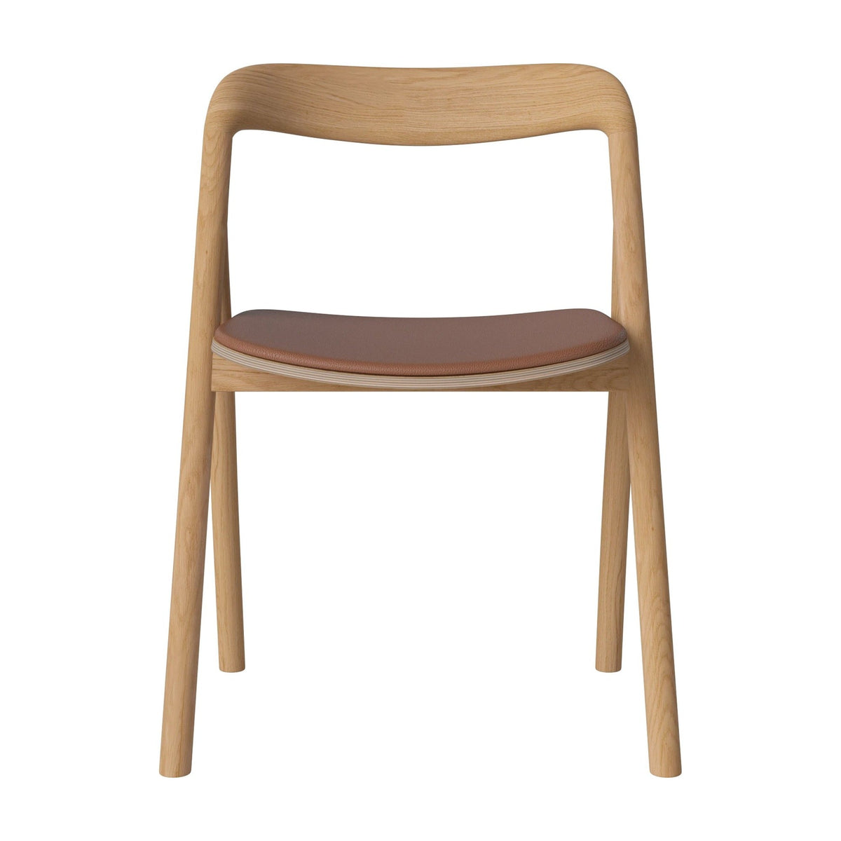 Bolia Fenri Quattro - Leer, Cognac, Geolied eiken, 02-140-05_00004