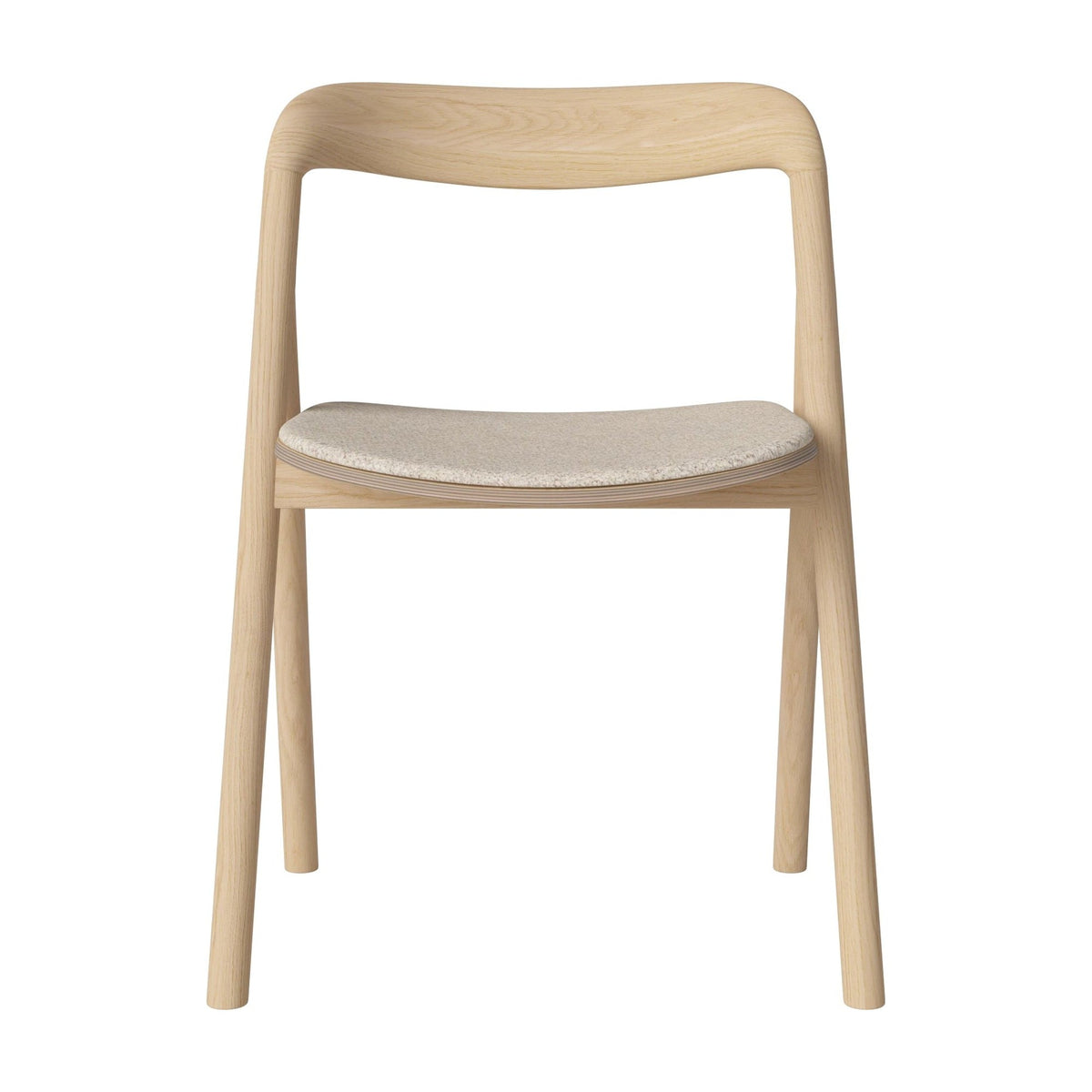 Bolia Fenri Monza - Bouclé, Beige, Wit gepigmenteerd geolied eiken, 02-140-05_00063