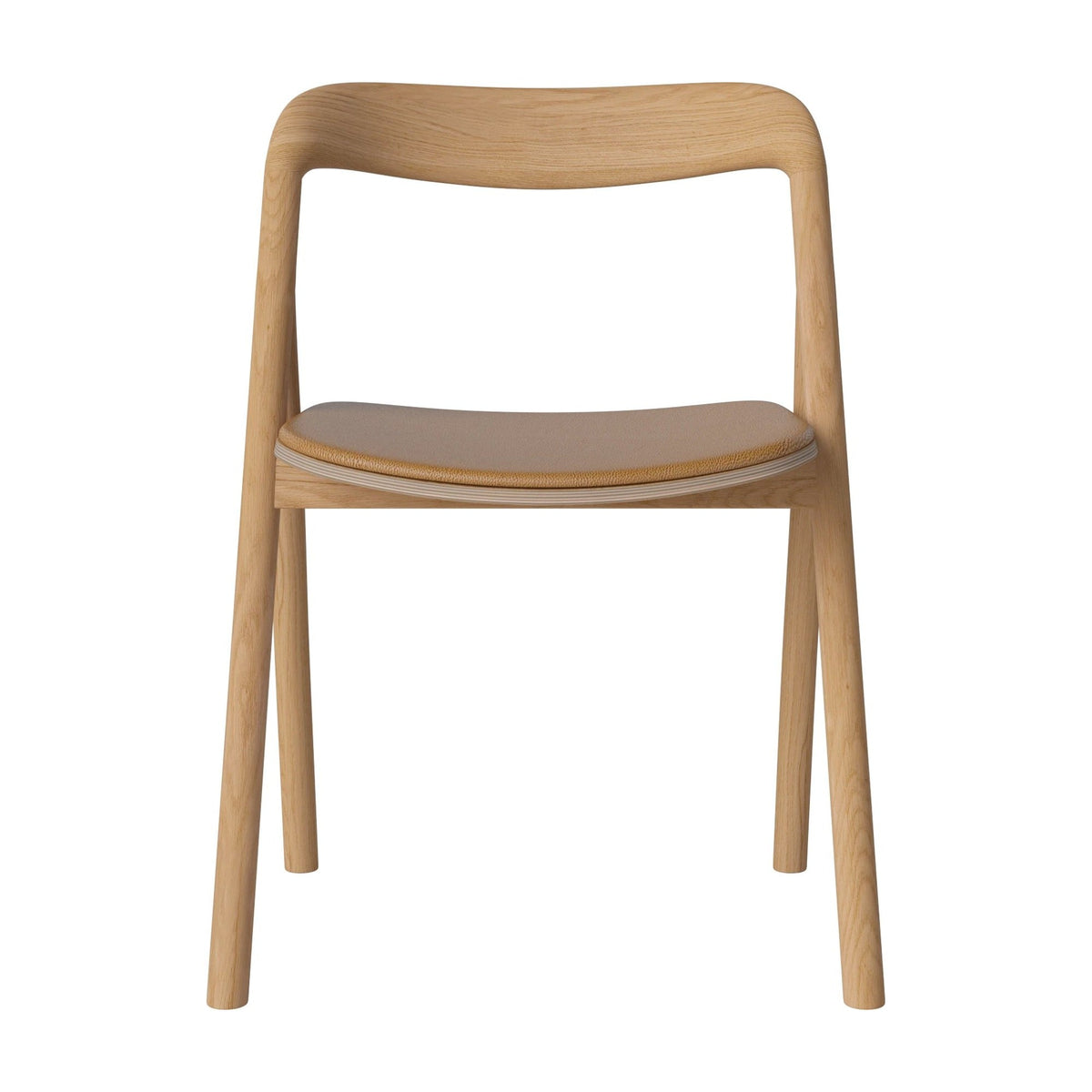 Bolia Fenri Quattro - Leer, Light Cognac, Geolied eiken, 02-140-05_00145