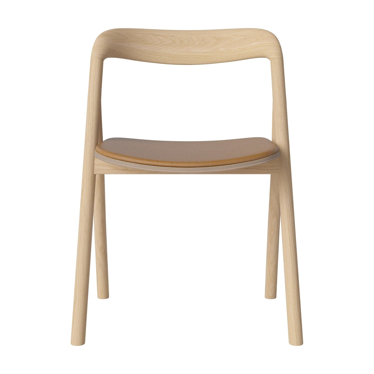 Bolia Fenri Quattro - Leer, Light Cognac, Wit gepigmenteerd geolied eiken, 02-140-05_00147